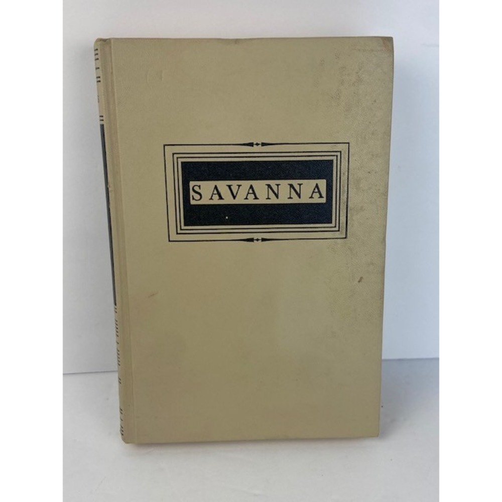 Savanna by Janice Holt Giles 1961 Hardcover Houghton Mifflin First Edition Map
